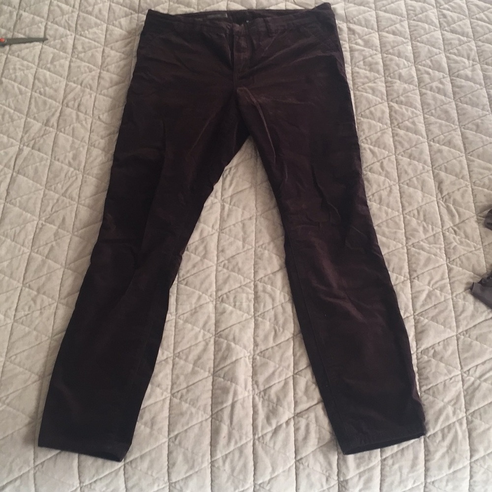 Kut wine velvet Trousers